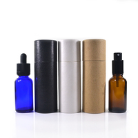 Emballage cosmétique 10ml 15ml 20ml 30ml 50ml 100ml Tube en carton kraft recyclé blanc brun noir