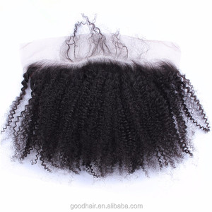 Las ventas en línea de China sitio afro rizado encaje frontal con pelo bebé <span class=keywords><strong>alibba</strong></span> Express transparente encaje frontal - Product Image 2