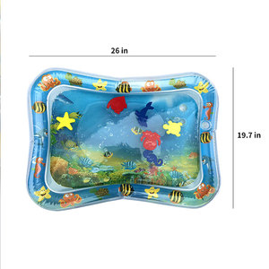 tapis <span class=keywords><strong>de</strong></span> jeu d'eau Gonflable épaissir PVC bébé Ventre Tapis Bambin Activité Amusante Jouer Center tapis d'eau pour bébés - Product Image 2