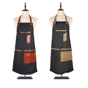 Vente en gros <span class=keywords><strong>de</strong></span> toile en coton avec logo imprimé personnalisé <span class=keywords><strong>Salon</strong></span> <span class=keywords><strong>de</strong></span> manucure <span class=keywords><strong>Barbe</strong></span> Poches <span class=keywords><strong>de</strong></span> cuisine Arpons - Product Image 1