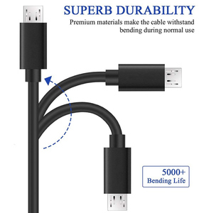 Bulk Molding AWM 2725 VW 1 28AWG 50cm 1m 2m <strong>Micro</strong> <strong>B</strong> Charging Data V8 <strong>Micro</strong> <strong>USB</strong> Cable for Samsung LG Android Huawei - Product Image 4