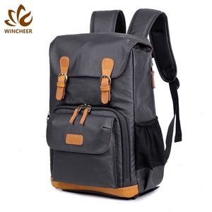 En gros unique randonnée en toile cirée vintage hommes sac à dos étanche sac à dos pour appareil photo - Product Image 3