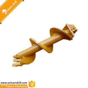 Boor Schroef Vlucht Vormen Foundation Boren Rig Enkele Zware Bladed/dubbele Start Plaat/Standaard/Tapered Rock vijzel