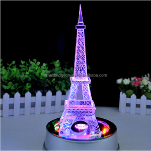 Venta wholesale <strong>tour</strong> Led Base tourist CRYSTAL <strong>Eiffel</strong> <strong>Tower</strong> centerpieces - Product Image 1