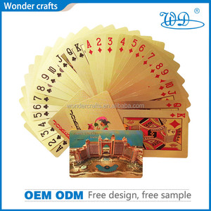 67*87 MM carte à jouer en plastique avec/sans boîte en bois 24 k or d'origine <span class=keywords><strong>pokemon</strong></span> cartes à vendre - Product Image 5