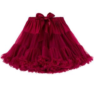 Elegante Vestito Estivo con <span class=keywords><strong>Gonna</strong></span> Tutu per Bambine, Abito da Ballo in Tinta Unita con Minigonna in <span class=keywords><strong>Tulle</strong></span> - Product Image 2