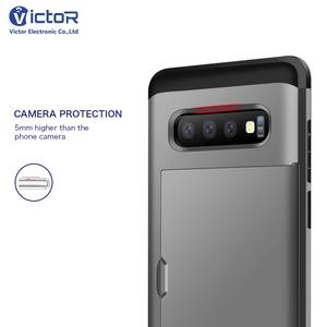 Venta al por mayor de moda acceso 3 ranura <span class=keywords><strong>para</strong></span> tarjeta de crédito Cobertores Estuches <span class=keywords><strong>para</strong></span> Samsung Galaxy S10 caso Plus - Product Image 4