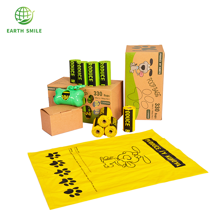 Earth Rated Réutilisable Parfumée Poubelle Biodégradable Chien Merde Sacs Poubelle Sur Rouleau
