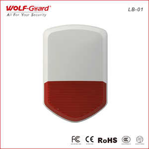 Không Dây Ngoài Trời Báo Động Strobe Siren Pin Dài Tại Chỗ Hệ Thống Báo Động Với Flash - Product Image 2