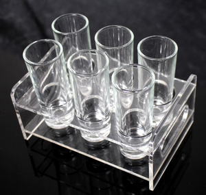 Regali promozionali all'ingrosso liquore a Base pesante bere vino bianco colpo di vetro 2oz 60ml - Product Image 1