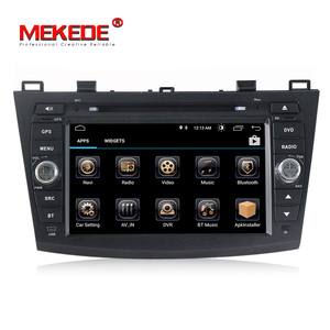 8 "Quad Core Android8.1 HD Lecteur <span class=keywords><strong>DVD</strong></span> De Voiture à Écran Tactile GPS Navigation pour MAZDA 3 2009-2012 audio Radio RAM 1G - Product Image 1