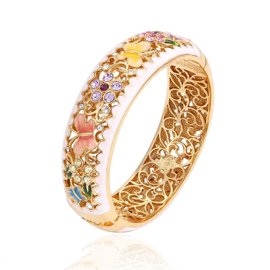 bangle-161 24k xuping jewelry turkey gold bangle bracelet
