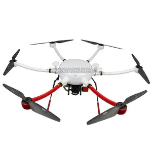 De gros drones 1500m gamme-Longue Portée Alimenté Au Gaz Drone Hybride pour Enquête et D'inspection et de Sauvetage