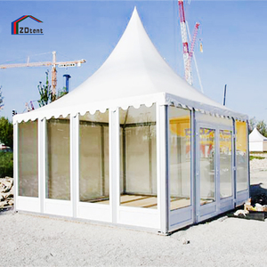 Haute qualité <span class=keywords><strong>petite</strong></span> populaire <span class=keywords><strong>tipi</strong></span> avec mur de verre transparent pvc toit pagode <span class=keywords><strong>tente</strong></span> de fête - Product Image 1