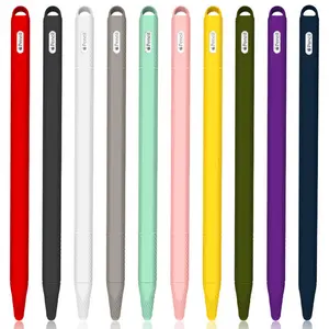 USENGKA 뜨거운 판매 실리콘 케이스 보호 슬리브 애플 연필 2 세대