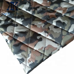 Camouflage Quiltstof/Op Maat Gemaakte Bedrukte Gewatteerde Polyester Stof