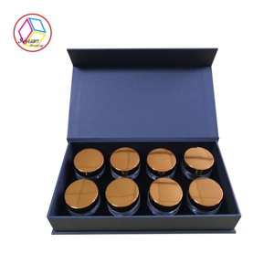 กล่องบรรจุภัณฑ์กรอบรูปกระดาษแข็งแบบปรับแต่งได้4C กระดาษทันสมัยเคลือบยูวีเคลือบเงามันด้านพิมพ์ลายนูน