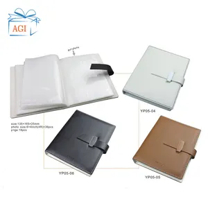 Dekorasi Kulit 6X4 4R Album Foto Cetak Offset Opsional CN;GUA Opp atau Kotak Hadiah 4 Warna, 2 Warna Gloss Pernis YP11 AGI