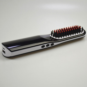<span class=keywords><strong>NASV</strong></span> Drahtlose Haarglätter pinsel mit Power Bank Reise Größe USB aufladbare cordless haarglätter kamm