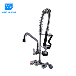 Kolay kurulum moda amerikan standart programı duvara monte ön durulama mutfak bulaşık makinesi lavabo musluklar musluklar - Product Image 1