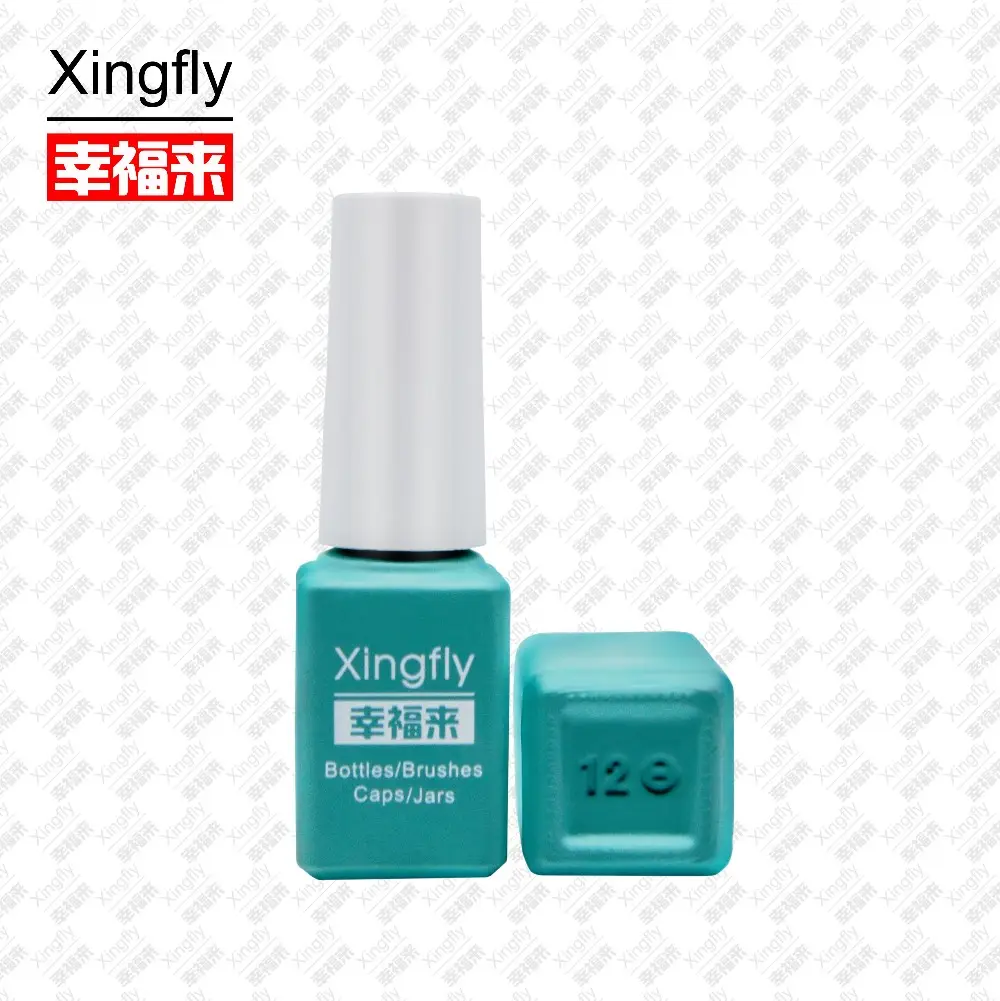 Guangzhou Xingfly 6 ml Mini Nail/Gel Polish Fles met cap borstel