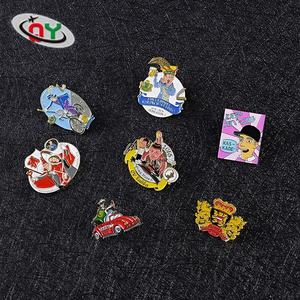 2018 custom Factory 3 <span class=keywords><strong>m</strong></span> in metallo perni del risvolto badge con il prezzo di fabbrica - Product Image 1