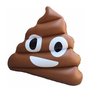 <span class=keywords><strong>Inflatable</strong></span> biểu tượng cảm xúc phân của hồ bơi float - Product Image 2