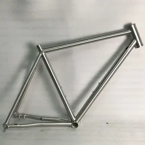 Waltly 700C Road bike frame titanium for flat disc brake