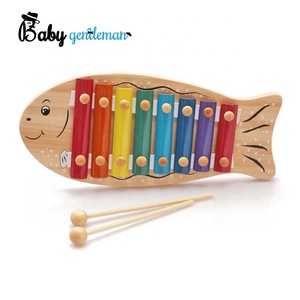 2018 gros bébé éducatifs en bois <span class=keywords><strong>xylophone</strong></span> avec touches métalliques Z07022C - Product Image 1