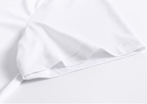 manga corta cuello O blanco en blanco <span class=keywords><strong>t</strong></span> camisa de los hombres de ocio hidrofóbica camiseta - Product Image 6