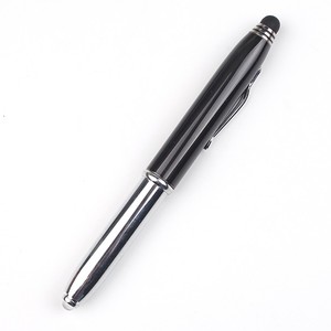 2019 venta de promoción de grabado láser <span class=keywords><strong>led</strong></span> pluma de metal bolígrafo láser - Product Image 5