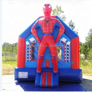 Castillo hinchable de Spider-man para saltar, casa hinchable, Combo, saltadores de fiesta, gran oferta