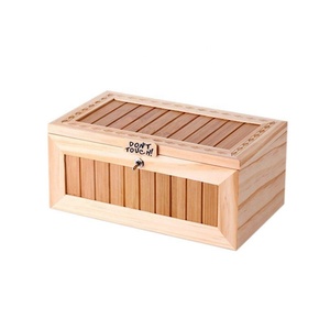 Boîte en bois sans contact, 16 pièces, pas Touch, jouet Tiger, cadeau avec son, nouvelle collection - Product Image 2