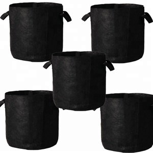Pots hydroponiques en tissu, pot <span class=keywords><strong>de</strong></span> <span class=keywords><strong>culture</strong></span> avec poignées, pour la plantation <span class=keywords><strong>de</strong></span> pommes <span class=keywords><strong>de</strong></span> <span class=keywords><strong>terre</strong></span>, rond, 50 Gallons, 100% - Product Image 6