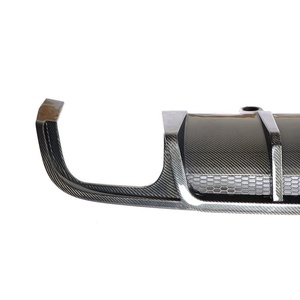 Un estilo <span class=keywords><strong>A6</strong></span> de fibra de carbono coche labio trasero difusor para <span class=keywords><strong>Audi</strong></span> <span class=keywords><strong>A6</strong></span> <span class=keywords><strong>Sline</strong></span> S6 2015-2018 - Product Image 5