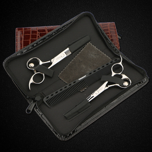 De acero inoxidable de alta calidad hecho a mano profesional salón peluquero tijeras de peluquería de corte y adelgazamiento tijeras - Product Image 6