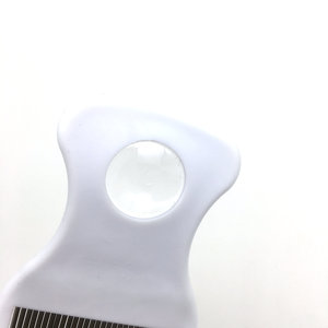 Peigne d'élimination des puces à cheveux naturels, poignée en plastique, épingles en acier inoxydable, cheveux naturels, litthing, peigne d'élimination des puces - Product Image 4