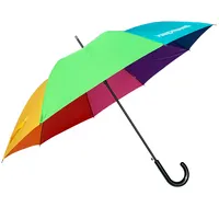 YS-1045 מותאם אישית קידום מכירות Regenschirm צבעוני קשת שמשיות מטרייה