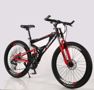 Cómodo Sillín <span class=keywords><strong>de</strong></span> Bicicleta <span class=keywords><strong>de</strong></span> Montaña MTB con Doble Suspensión para Descenso - Product Image 2