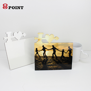 Tình Yêu Của Quà Tặng Thăng Hoa MDF Khung Hình Hearts Khắc Khung Ảnh Bằng Gỗ Cho Valentine - Product Image 4