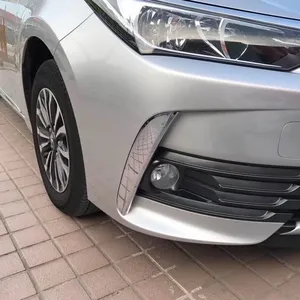 Auto Auto Cover Styling ABS Chroom Voorkant Hoofd Mistlamp Ooglid Wenkbrauw Trim Voor Toyota Corolla 2017 2018 Accessoires