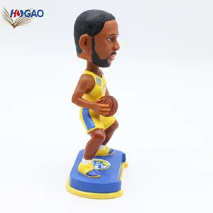 Personalizado basquete, jogador de basquete estatuetas cabeça bobble personalizado bobblehead