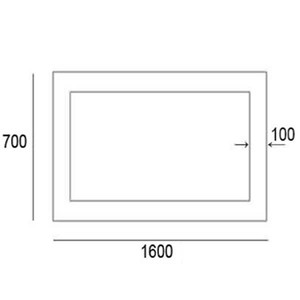 Norhs rustique de luxe rectangulaire <span class=keywords><strong>grand</strong></span> encadré noir <span class=keywords><strong>salle</strong></span> <span class=keywords><strong>à</strong></span> <span class=keywords><strong>manger</strong></span> en bois <span class=keywords><strong>miroir</strong></span> mural décoratif - Product Image 3