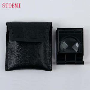 STOEMI 1586 6X फोल्डेबल लिनन टेस्टर/क्लॉथ इंस्पेक्शन मैग्निफायर (टेक्सटाइल, प्रिंट के लिए मापने वाला लूप) स्केल रेटिकल के साथ - Product Image 5