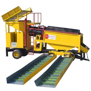 चीन SINOLINKING सोने और हीरा धुलाई संयंत्र सोने Trommel Sieving मशीन - Product Image 3