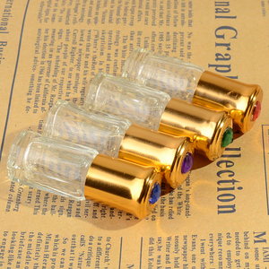 <span class=keywords><strong>Attar</strong></span> <span class=keywords><strong>parfum</strong></span> 6 ml de verre octogonales bouteilles avec rouleau perle - Product Image 4