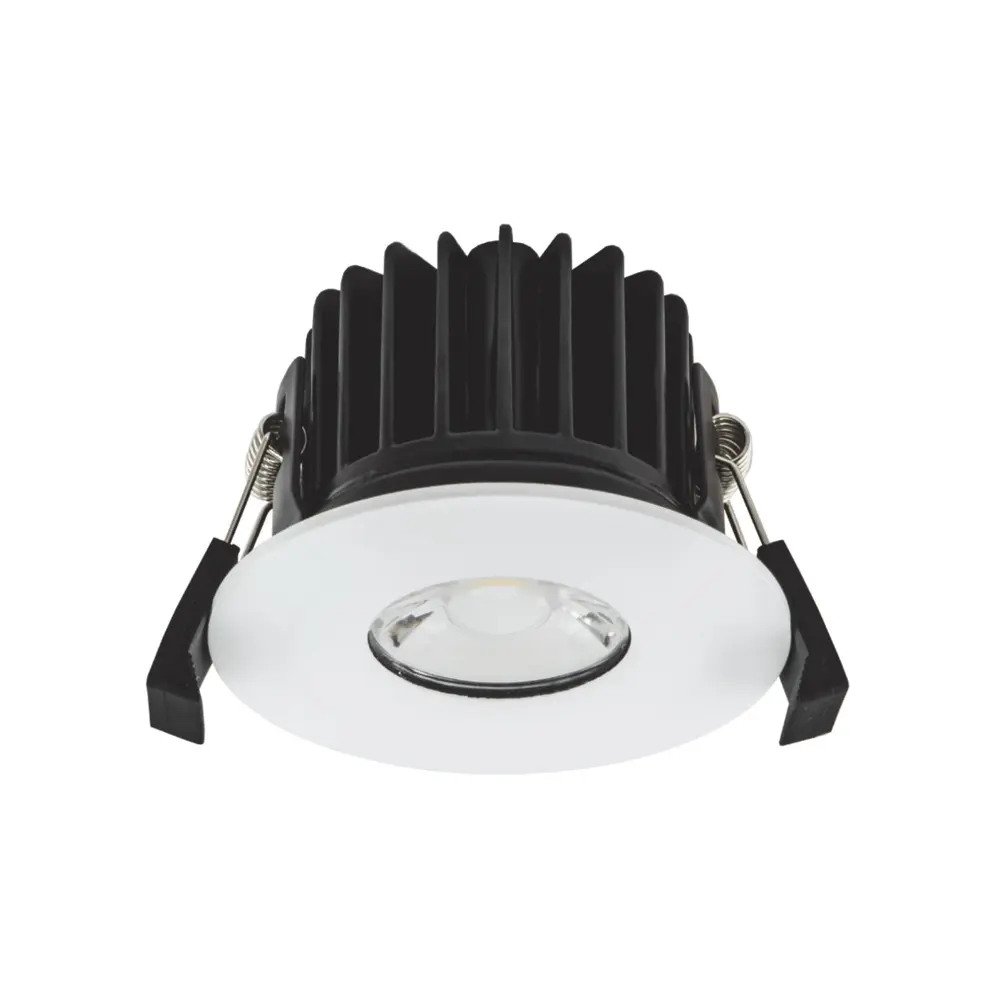 Cut out 7.5CM fire proof led cob spot light 10W square shallow fire rated downlights