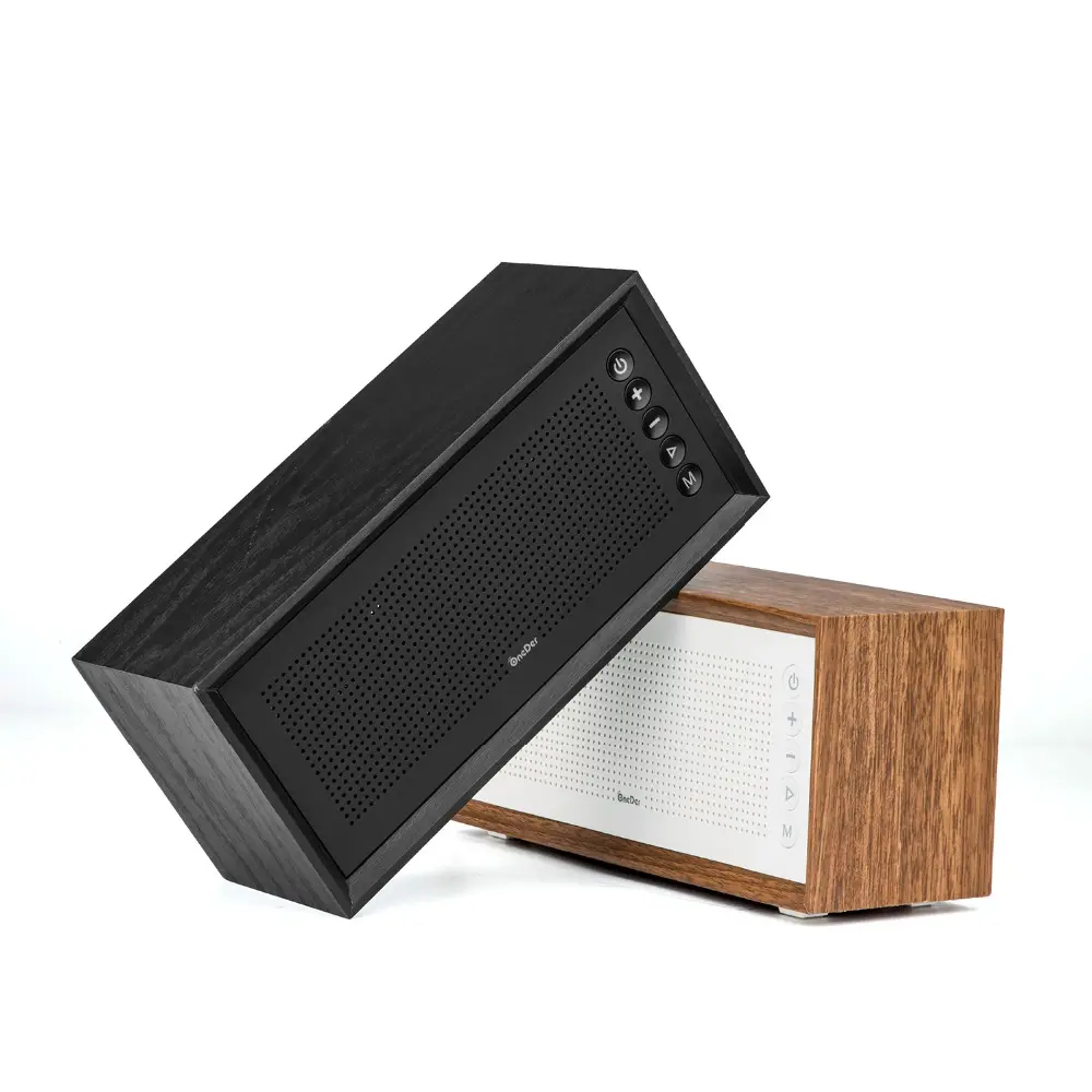 Oneder-altavoz portátil V2 para ordenador, dispositivo de música con soporte TF FM, Radio BT, Subwoofer de madera, a la moda, 2,1