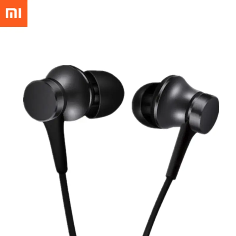 Xiaomi Earphone Mi Piston 3 Versi Segar In-Ear dengan MIC Kawat Kontrol untuk Ponsel Xiaomi Earphone Headset 3.5 Mm