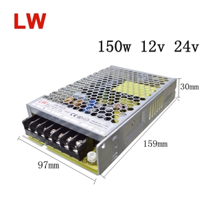 La <span class=keywords><strong>serie</strong></span> de LRS150W 12v 24v 48v llevó la fuente de alimentación ligera del conductor - Product Image 1